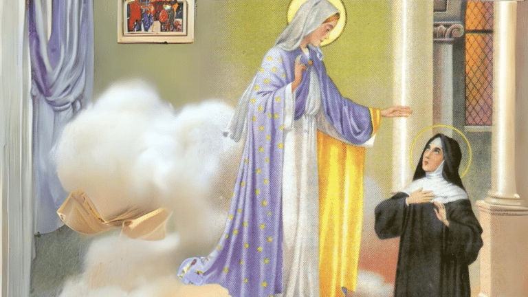 A devoção das três ave marias revelada a Santa Matilde