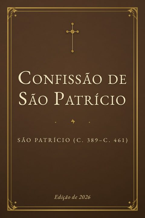 Capa do livro Confissão de São Patrício